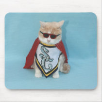 Super Cat mousepads by myrtieshuman Super Cat mousepads