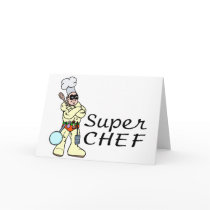 Super Chef cards by TeeZazzle Super Chef cards