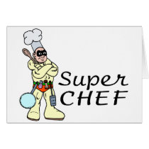 Super Chef cards by CelebrationZazzle Super Chef cards