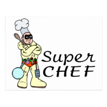 Super Chef Postcards