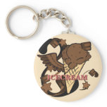 Super Chocolate Ice Cream Keychain