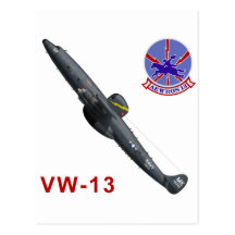 Super Constellation WV Ec-121 VW-13 Post Cards