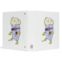 super cool movie popcorn character binders
