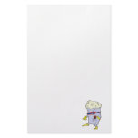 super cool movie popcorn character customized stationery