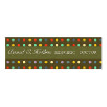Super Cool Pediatric Doctor Business Card Template
