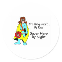 Super Crossing Guard stickers