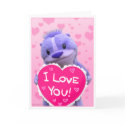 Super Cute Chipmunk Valentine cards by Swazzle Super Cute Chipmunk Valentine cards