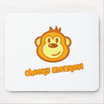 Super Cute Monkey mousepads