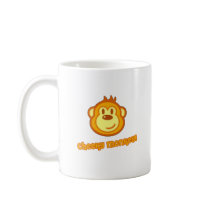 Super Cute Monkey mugs by BouncingBabies Super Cute Monkey mugs