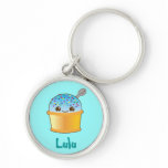 super cute Yummy Yummy bucket icecream! Key Chains