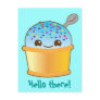 super cute Yummy Yummy bucket icecream! Postcard