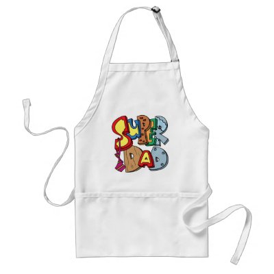 Super Dad Aprons by mazcloset