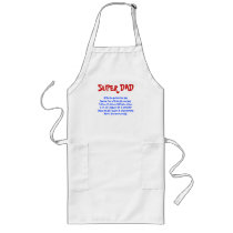 SUPER DAD aprons