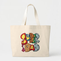 Super Dad Canvas Bag