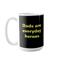 Super Dad coffee mug