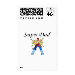 Super Dad (Electric) Postage Stamps