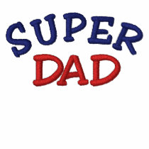 Super DAD Embroidered Polo Shirt - Customized embroidered shirts