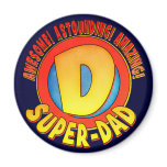 Super Dad Father's Day Magnet magnets