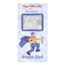 Super Dad Father's Day Photo Card