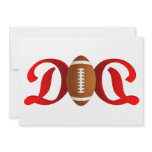 Super Dad Football invitations