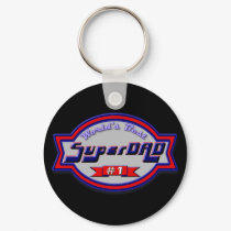 Super Dad Gifts and Super Dad Apparel keychains
