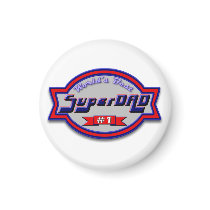 Super Dad Gifts and Super Dad Apparel magnets by janbalaya Super Dad Gifts and Super Dad Apparel magnets