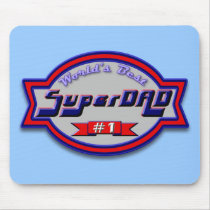 Super Dad Gifts and Super Dad Apparel mousepads