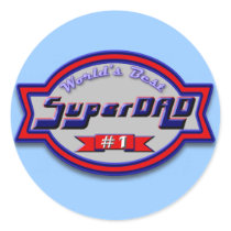 Super Dad Gifts and Super Dad Apparel stickers by janbalaya Super Dad Gifts and Super Dad Apparel stickers