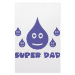 super dad icon stationery paper