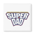 SUPER DAD magnets