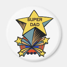 Super Dad Magnet