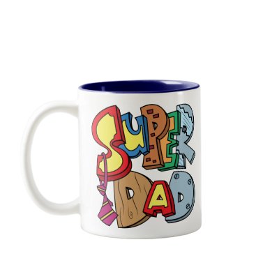 Super Dad Coffee Mug by mazcloset