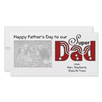 Super Dad Photo Cards