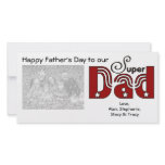 Super Dad Photo Cards