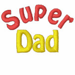 Super Dad embroidered shirts