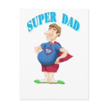 Super Dad Postcard
