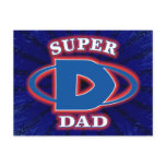 Super Dad Postcard