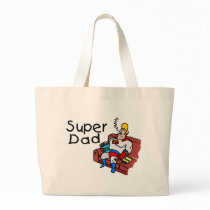 Super Dad (Sleeping) Canvas Bag