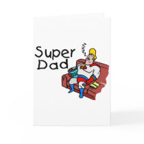 Super Dad (Sleeping) cards by CelebrationZazzle Super Dad (Sleeping) cards