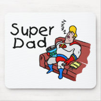 Super Dad (Sleeping) Mouse Mats