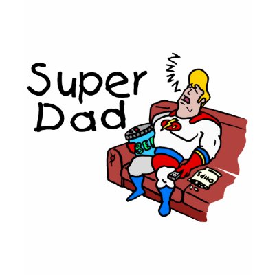 Super Dad (Sleeping) T Shirt by CelebrationZazzle