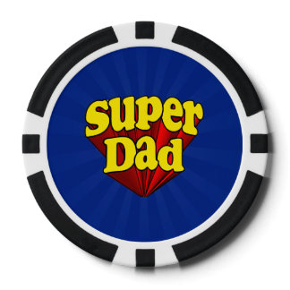 Dad's poker chips