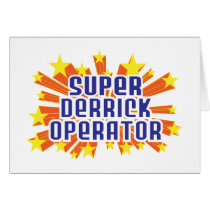 Super Derrick Operator cards