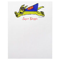 Super Doggie letterhead by cathylester Super Doggie letterhead