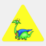 Super Dragon Triangle Sticker