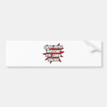 Super Duper Awesome 5th Grade Teacher Bumper Stickers
