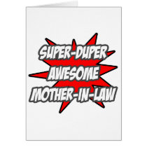 Super Duper Awesome Mother-In-Law cards