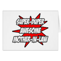 Super Duper Awesome Mother-In-Law cards