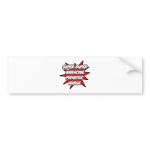 Super Duper Awesome Pediatric Nurse bumper stickers