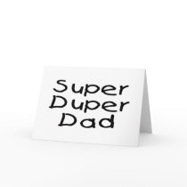 Super Duper Dad (2) cards